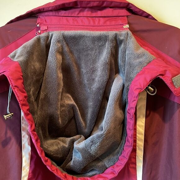 St. John's Bay All Weather Jacket Coat with removable hood Size L - Picture 11 of 11